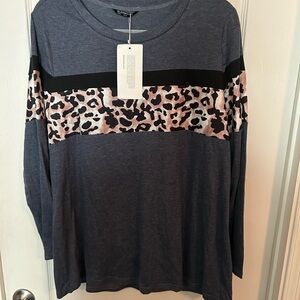 BloomChic Gray Long Sleeve Boxy Sweatshirt